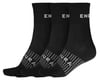 Endura CoolMax Race Sock (Black) (Triple Pack) (3 Pairs) (S/M)